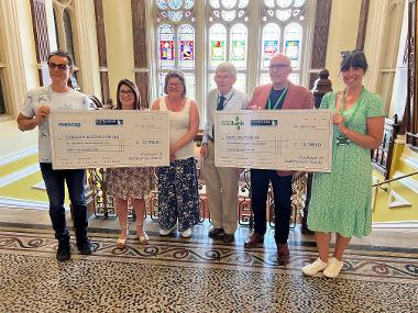Mayor's Charity Cheque Presentation