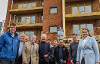A delegation of councillors and partners at The Glenn