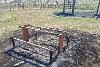 Burnt bench
