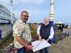 Cllr Jim Murray and Peter Thurman