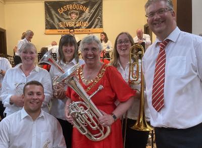 Mayor with Silver Band