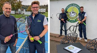 Tennis and café transformation at Old Town Rec