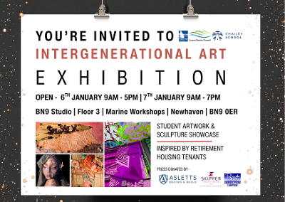Intergenerational art exhibition 