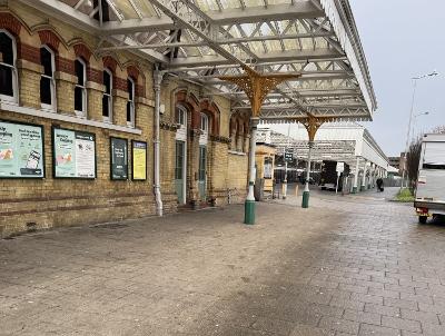 Eastbourne station clean