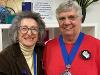 Image of Councillor Margaret Bannister (right) with Dorit Oliver Wolff