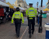 Police in Eastbourne town centre